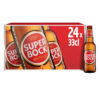 Cerveza Lager 5.2% Alc. SUPER BOCK Botella 330ml. 24/Caja