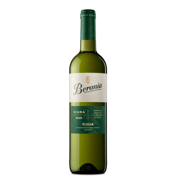 Vino Blanco Viura D.O. Rioja BERONIA 750ml