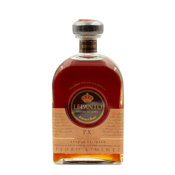 Brandy de Jerez LEPANTO P.X. Gran Reserva 36% Alc. 700ml