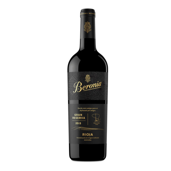 Vino Tinto Temp/Graciano D.O. Rioja BERONIA Gran Reserva 750ml