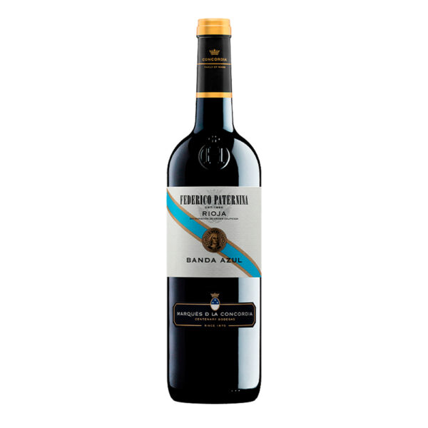 Vino Tinto Temp/Garn Crianza D.O.Ca Rioja Banda Azul PATERNINA 750ml
