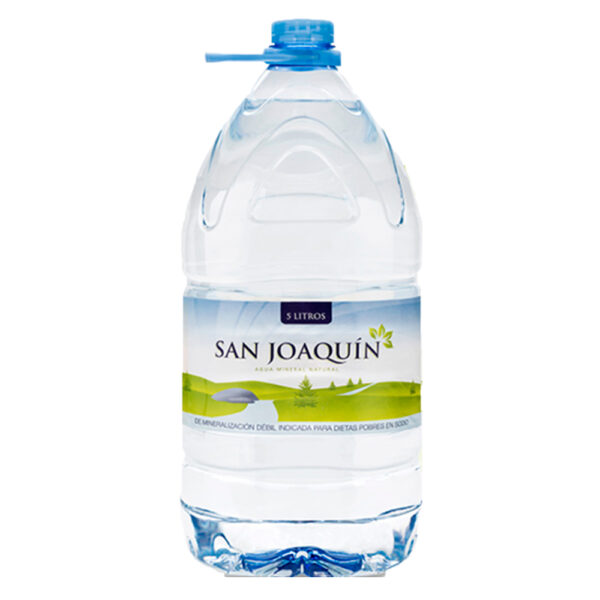 Agua Mineral Natural  SAN JOAQUÍN Pet 5L