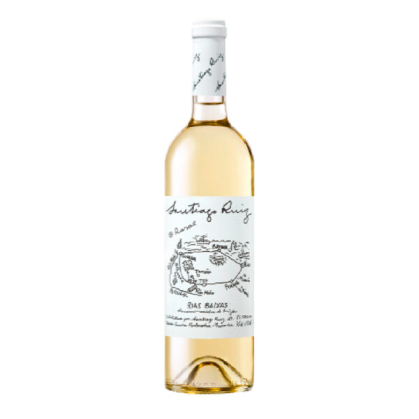 Vino Blanco D.O.Albariño SANTIAGO RUIZ 750ml