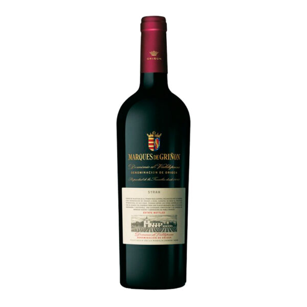 Vino Tinto Syrah D.O. Dominio de Valdepusa MARQUÉS DE GRIÑÓN 750 ml