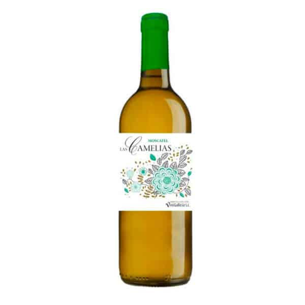 Vino Blanco Moscatel LAS CAMELIAS 750 ml