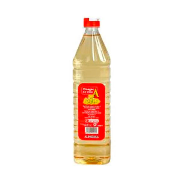 Vinagre de vino ALIMERKA botella 1L