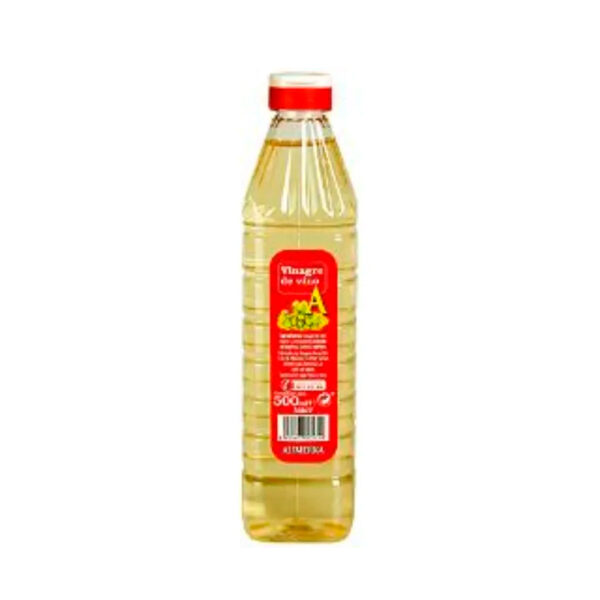 Vinagre de vino ALIMERKA botella 500ml