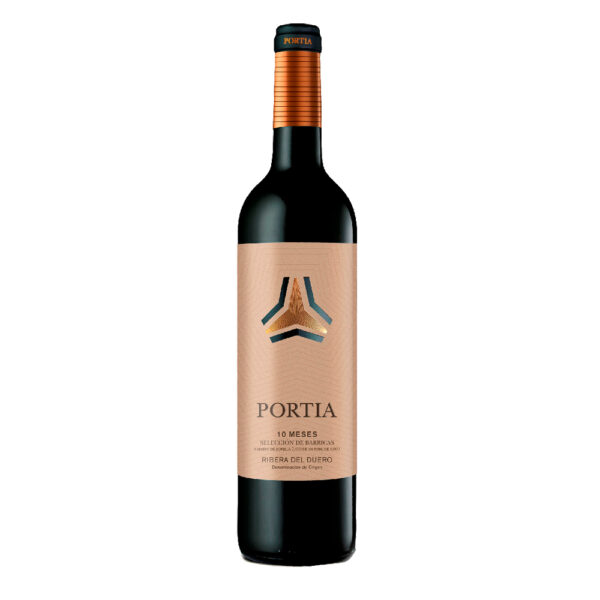 Vino Tinto Tempranillo D.O.RdDuero PORTIA 10 meses 750 ml