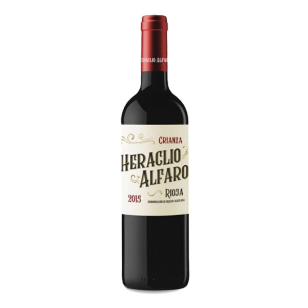 Vino Tinto Tempranillo/Garnacha/Mazuelo D.O.Rioja HERACLIO ALFARO Crianza 750ml
