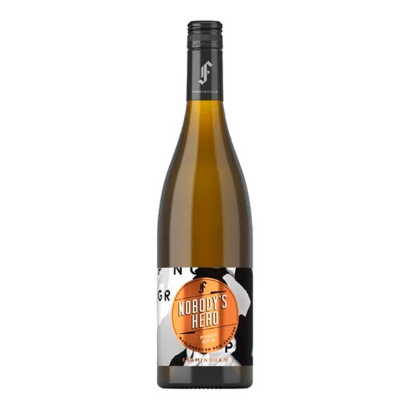 Vino Blanco Pinot Gris NOBODY´S HERO 750ml
