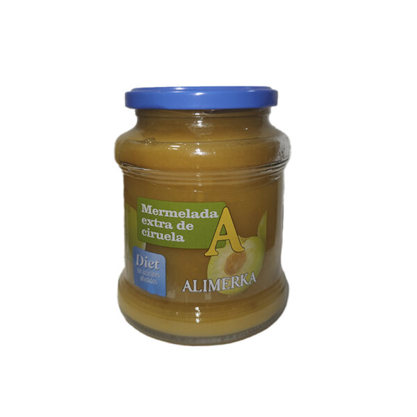Mermelada Dietética Ciruela ALIMERKA 350g 12/Caja
