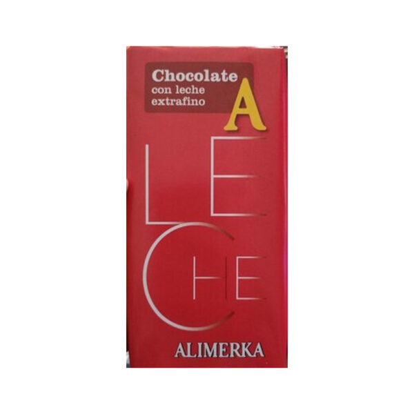 Chocolate c/leche ALIMERKA 150g/16U Caja
