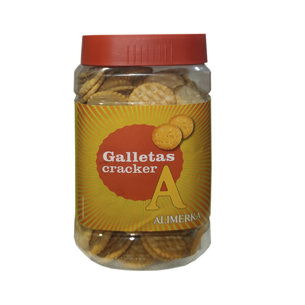 Galletas saladas cracker ALIMERKA 350g/12U Caja