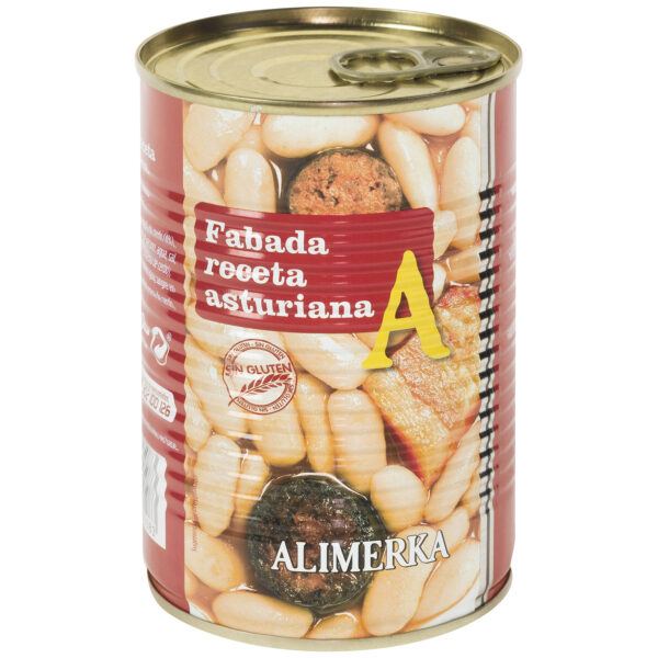 Fabada asturiana ALIMERKA 430g/12U Caja