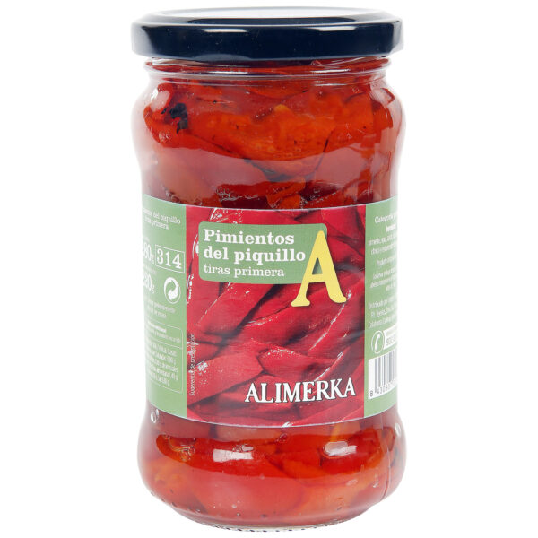 Pimiento piquillo tiras ALIMERKA 290g