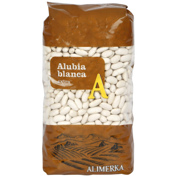 Alubia blanca larga extra ALIMERKA 1Kg