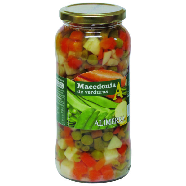 Macedonia verdura ALIMERKA frasco 535g