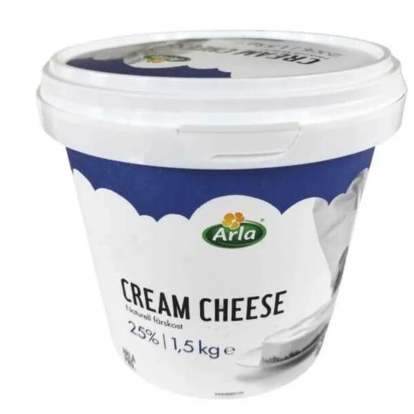 Queso Crema Natural 25%MG ARLA PRO Cubo 1.5kg