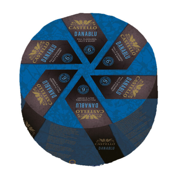 Queso Azul 50% MG CASTELLO Danablu ARLA aprox. 3kg