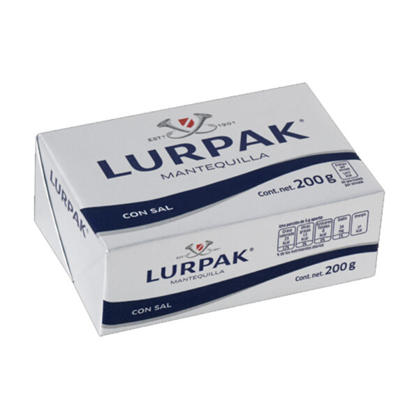 Mantequilla con sal 80%MG Lurpak ARLA 200g