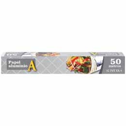 Papel aluminio ALIMERKA 50m