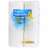 Papel higiénico 2 capas simple ALIMERKA paq. 6rollos