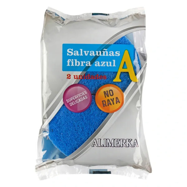 Estropajo salva uñas azúl ALIMERKA 2U