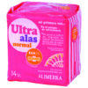 Compresa ultra alas normal ALIMERKA 14U