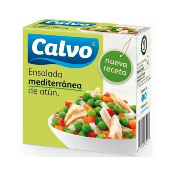 Ensalada Mediterránea de atún CALVO 150g