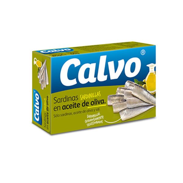 Sardinas en aceite de oliva CALVO 120g
