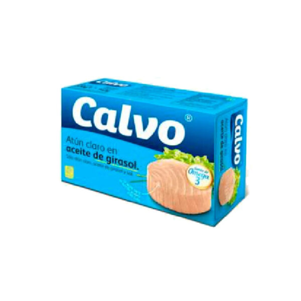 Atún claro en aceite de girasol CALVO 220g