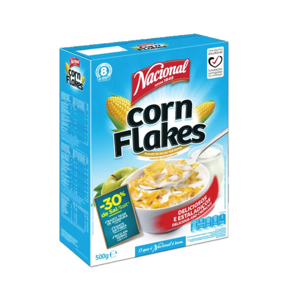 Cereal NACIONAL Corn Flakes 500g