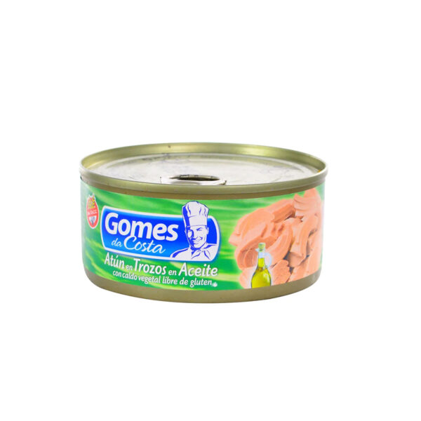 Atún Tiras en Aceite Vegetal GOMES DA COSTA 170g