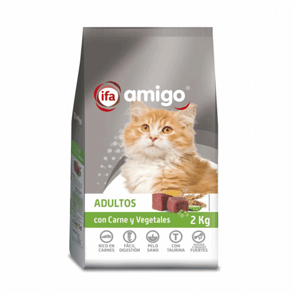 Alimento Gatos Carne-Vegetales ALIMERKA Bolsa 2kg