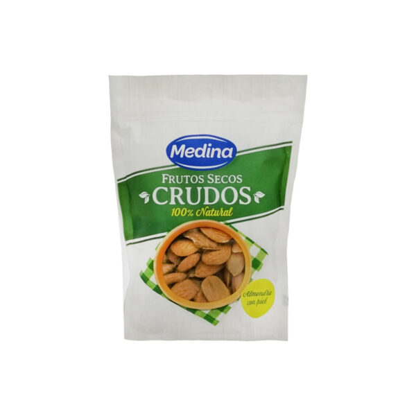Impulso Almendra Cruda c/Piel MEDINA Paquete 30g 72/Caja