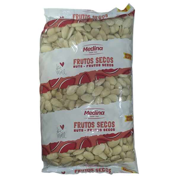 Almendra Comuna Repelada Cruda MEDINA Paquete 1kg