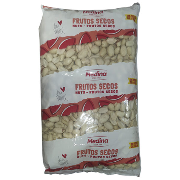 Cacahuete Repelado Crudo MEDINA Paquete 1kg 10/Caja
