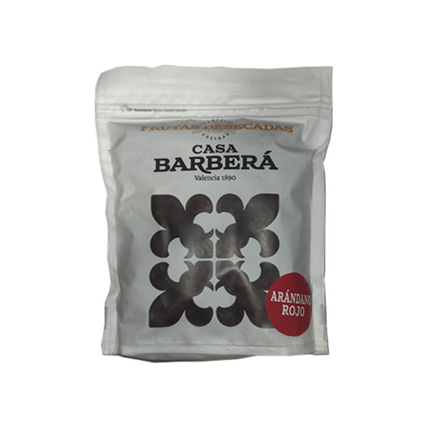 Arándano Entero Rojo Deshidratado CASA BARBERÁ Bolsa 200g