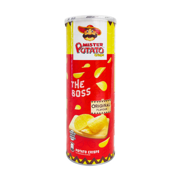 Papas MISTER POTATO Crisps Original Tubo 100g