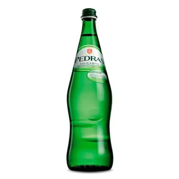 Agua Mineral con gas PEDRAS SALGADAS Cristal 750ml 12U