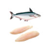 CALVO Filete Panga 170-220g Bolsa 1kg. Congelado 20% glaseo