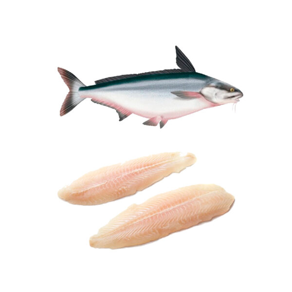 CALVO Filete Panga 170-220g Bolsa 1kg. Congelado 20% glaseo
