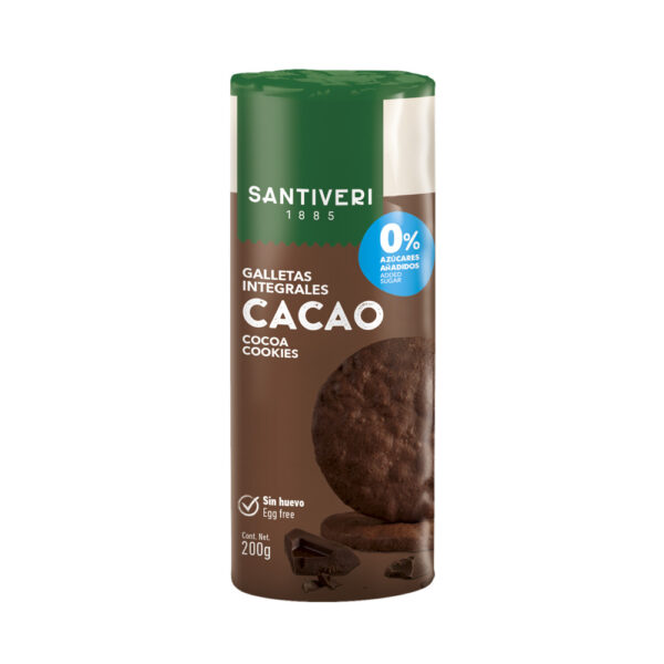 Galletas digestive cacao SANTIVERI 200g